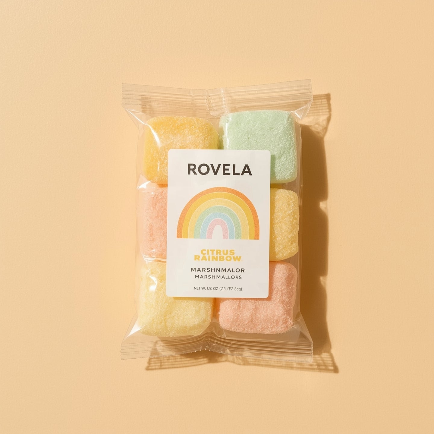 Rovela Citrus Rainbow Marshmallows